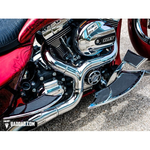 PartzBiz HD: 4422999-Bad Dad Chrome 900 Series Brake Pedal Harley FL Touring Softail 97-19 80982-2 custom bagger Street Glides; Electra Glides and Ultras road king tri PartzBiz HD: 4422999-Bad Dad Chrome 900 Series Brake Pedal Harley FL Touring Softail 97-19 80982-2 custom bagger Street Glides; Electra Glides and Ultras road king tri