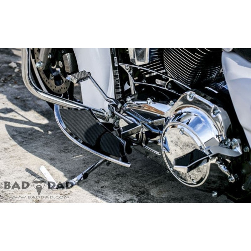 PartzBiz HD: 4423001-Bad Dad Chrome 900 Series Rear Passenger Pegs FL Touring Softail 97-19 81016-2 custom bagger Street Glides; Electra Glides and Ultras road king tri PartzBiz HD: 4423001-Bad Dad Chrome 900 Series Rear Passenger Pegs FL Touring Softail 97-19 81016-2 custom bagger Street Glides; Electra Glides and Ultras road king tri