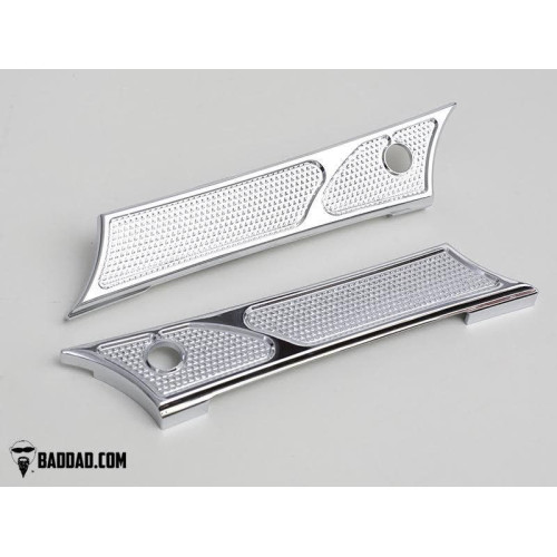 PartzBiz HD: 4423002-Bad Dad Black 900 Series Latch Covers for 2014-2017 Harley Touring FLH FLT | 81177 PartzBiz HD: 4423002-Bad Dad Black 900 Series Latch Covers for 2014-2017 Harley Touring FLH FLT | 81177