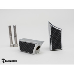 PartzBiz HD BAD-80983-3 - Bad Dad Chrome 900 Series Shift Peg Harley FL Touring Softail 97-19 80983-3 custom bagger Street Glides; Electra Glides and Ultras road king tri PartzBiz HD BAD-80983-3 - Bad Dad Chrome 900 Series Shift Peg Harley FL Touring Softail 97-19 80983-3 custom bagger Street Glides; Electra Glides and Ultras road king tri