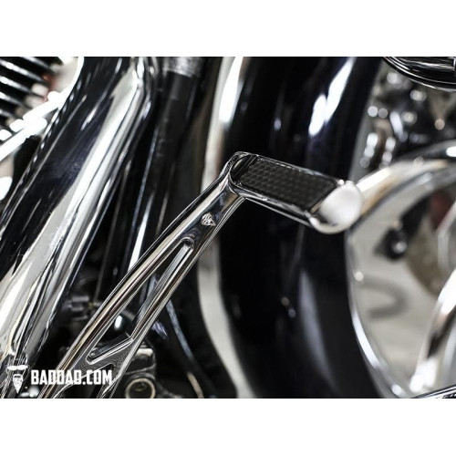 PartzBiz HD: 4422980-Bad Dad Chrome Forward Controls Toe Shifter 992 Floorboard Kit Harley FL 81137-2 custom bagger Street Glides; Electra Glides and Ultras road king tri PartzBiz HD: 4422980-Bad Dad Chrome Forward Controls Toe Shifter 992 Floorboard Kit Harley FL 81137-2 custom bagger Street Glides; Electra Glides and Ultras road king tri