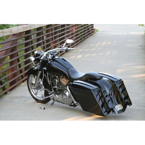 PartzBiz HD: 4422945-Bad Dad Raw Classic Series Dash for 6-Gallon Tanks Harley FLH/T Touring 08-Up