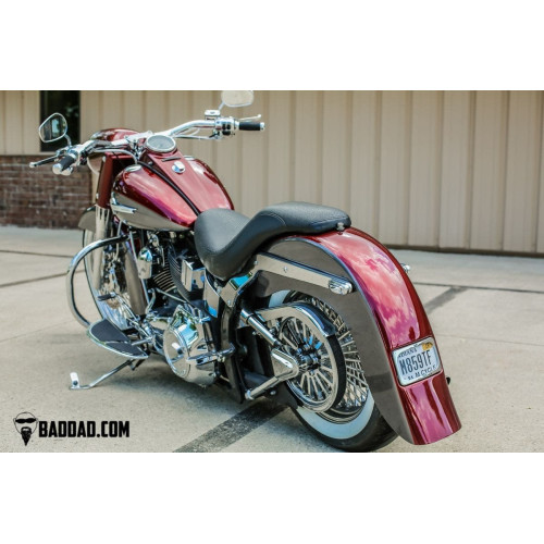 PartzBiz HD: 4422948-Bad Dad Raw Classic Series Dash Stock Speedo Harley Softail 00-17 81235