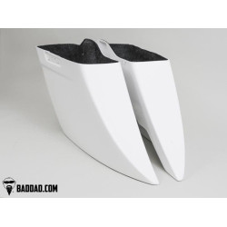 PartzBiz HD BAD-81289 - Bad Dad Street Series Stretched Saddlebags Smooth Harley Touring FLH/T 09-22 PartzBiz HD BAD-81289 - Bad Dad Street Series Stretched Saddlebags Smooth Harley Touring FLH/T 09-22