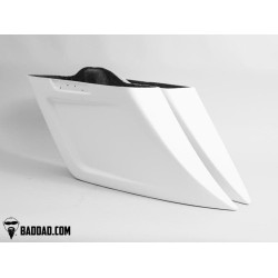 PartzBiz HD BAD-81347 - Bad Dad Street Series Stretched Saddlebags w/ Body Line Harley 14-22 electra street glide softail PartzBiz HD BAD-81347 - Bad Dad Street Series Stretched Saddlebags w/ Body Line Harley 14-22 electra street glide softail