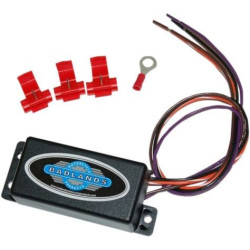 PartzBiz HD DS09040003 - Badlands LE-03 ไฟเลี้ยวโหลดอีควอไลเซอร์ III กันน้ำ LED Hyperflash Fix ตัวบ่งชี้รถจักรยานยนต์ไฟเลี้ยวไฟหน้าไม่มีความร้อนปลอดภัยไฟฟ้าอัพเกรดซ่อม mod ต้องมีดีที่สุดสำหรับ 0904-0003 09040003 49-9203