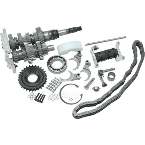 PartzBiz HD: 4422891-Baker DD410P DD6 Direct Drive 2.94 6 Speed Gear Set Harley Touring 01-06 PartzBiz HD: 4422891-Baker DD410P DD6 Direct Drive 2.94 6 Speed Gear Set Harley Touring 01-06