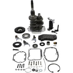 PartzBiz HD BD-DD6-411-02 - Baker Drivetrain DD6-411-02 Direct Drive 6-Speed Gear Set Harley Evolution 90-97 PartzBiz HD BD-DD6-411-02 - Baker Drivetrain DD6-411-02 Direct Drive 6-Speed Gear Set Harley Evolution 90-97