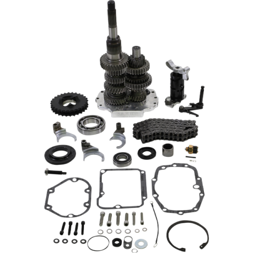 PartzBiz HD: 4422863-Baker Drivetrain DD6-411-02 Direct Drive 6-Speed Gear Set Harley Evolution 90-97