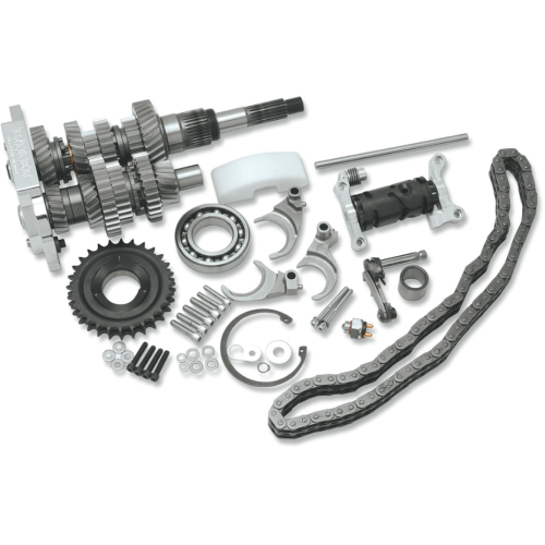 PartzBiz HD: 4422868-Baker Drivetrain Direct Drive 6-Speed Gear Set DD6-411S-02 Harley Touring 98-00 PartzBiz HD: 4422868-Baker Drivetrain Direct Drive 6-Speed Gear Set DD6-411S-02 Harley Touring 98-00