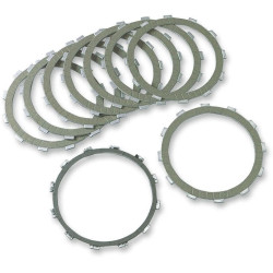 PartzBiz HD DSDS223353 - Barnett 302-30-10013 Replacement Clutch Friction Plate Kit 99-17 Harley Davidson Twin Cam Touring Softail Dyna FLHT FLHR FLHX FLTRX FLTRU FLSL FXFB FXBR FLSB FXST FXDWG Factory Upgrade V-Twin Big TwinFriction Plates DS-223353 498035 PartzBiz HD DSDS223353 - Barnett 302-30-10013 Replacement Clutch Friction Plate Kit 99-17 Harley Davidson Twin Cam Touring Softail Dyna FLHT FLHR FLHX FLTRX FLTRU FLSL FXFB FXBR FLSB FXST FXDWG Factory Upgrade V-Twin Big TwinFriction Plates DS-223353 498035