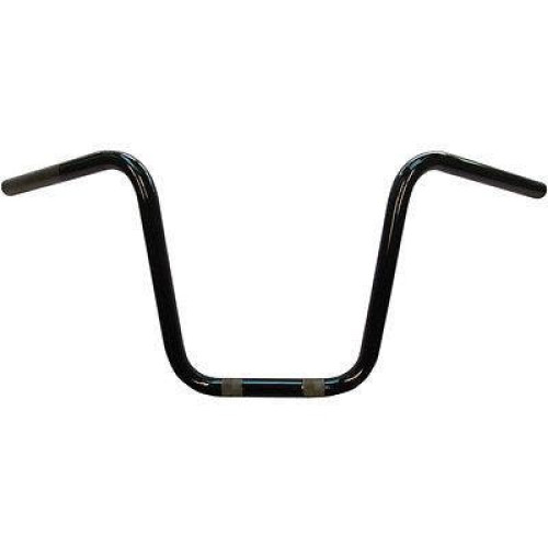 PartzBiz HD: 4422760-Baron Gloss Black 12" Skinny Apes Handlebars Yamaha Bolt 14-19 BA-7350-12B 0601-2428