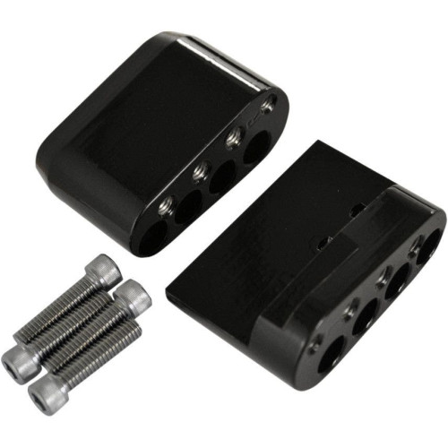 PartzBiz HD: 4422763-Baron Short Passenger Rear Floorboard Comfort Kit for Harley Touring 10-14 - BA-7090-10