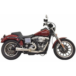 PartzBiz HD DS18002518 - Bassani 1D5SS Ripper 2n1 ระบบท่อไอเสีย Stainless Steel Harley Dyna FXDL 91-05