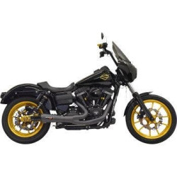 PartzBiz HD DS18002500 - Bassani 1D6B Road Rage Ripper 2:1 Exhaust System Black Harley Dyna 93-17 PartzBiz HD DS18002500 - Bassani 1D6B Road Rage Ripper 2:1 Exhaust System Black Harley Dyna 93-17
