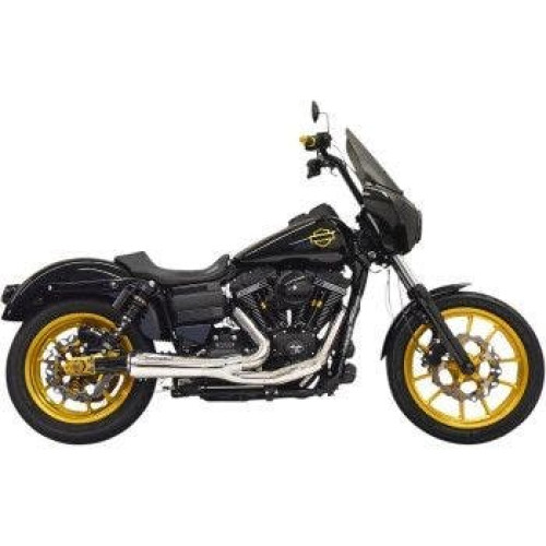 PartzBiz HD: 4422731-Bassani 1D6C Road Rage Ripper 2:1 Exhaust System Chrome Harley Dyna 91-17 PartzBiz HD: 4422731-Bassani 1D6C Road Rage Ripper 2:1 Exhaust System Chrome Harley Dyna 91-17