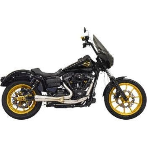 PartzBiz HD: 4422732-Bassani 1D6SS Road Rage Ripper 2:1 Exhaust System Stainless Harley Dyna 91-17 PartzBiz HD: 4422732-Bassani 1D6SS Road Rage Ripper 2:1 Exhaust System Stainless Harley Dyna 91-17