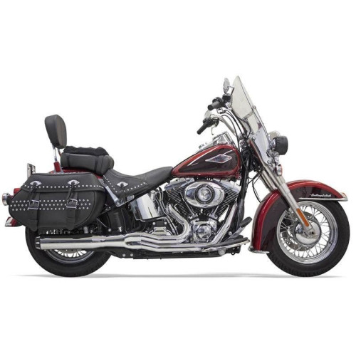 PartzBiz HD: 4422746-Bassani 1S18R Chrome Road Rage II B1 Power 2 into 1 System Harley Softail 86-17 PartzBiz HD: 4422746-Bassani 1S18R Chrome Road Rage II B1 Power 2 into 1 System Harley Softail 86-17