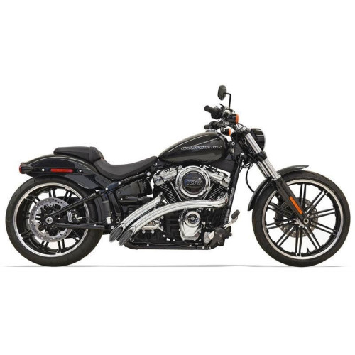 PartzBiz HD: 4422706-Bassani 1S21F Chrome Sweeper Radius Exhaust Pipes 18-19 Harley Softail FXDR | 1S21F PartzBiz HD: 4422706-Bassani 1S21F Chrome Sweeper Radius Exhaust Pipes 18-19 Harley Softail FXDR | 1S21F