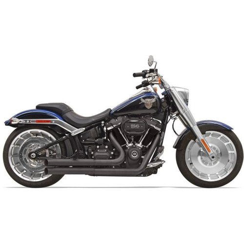 PartzBiz HD: 4422709-Bassani 1S34DB Black Pro Street Turn Out 2-2 Exhaust System 18-19 FLFB FXBR | 1S34DB PartzBiz HD: 4422709-Bassani 1S34DB Black Pro Street Turn Out 2-2 Exhaust System 18-19 FLFB FXBR | 1S34DB