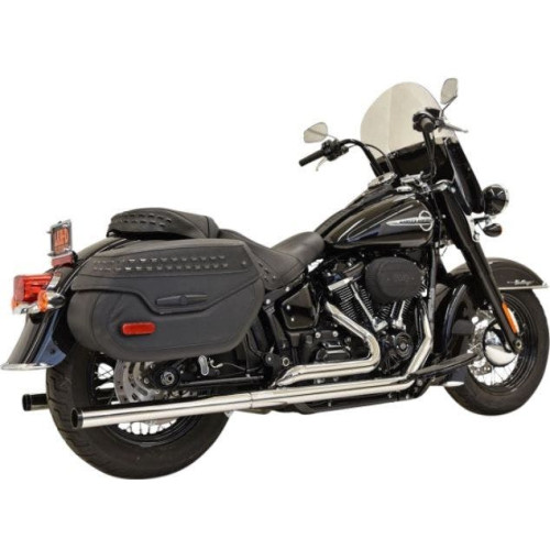 PartzBiz HD: 4422693-Bassani 1S96P Chrome W/ Black Tip 2-1/4 Dual Exhaust System 18-19 Harley-Davidson Softail FLDE FLHC Heritage Classic Deluxe Mufflers Pipes Headers Performance Milwaukee Eight M8 Upgrades PartzBiz HD: 4422693-Bassani 1S96P Chrome W/ Black Tip 2-1/4 Dual Exhaust System 18-19 Harley-Davidson Softail FLDE FLHC Heritage Classic Deluxe Mufflers Pipes Headers Performance Milwaukee Eight M8 Upgrades