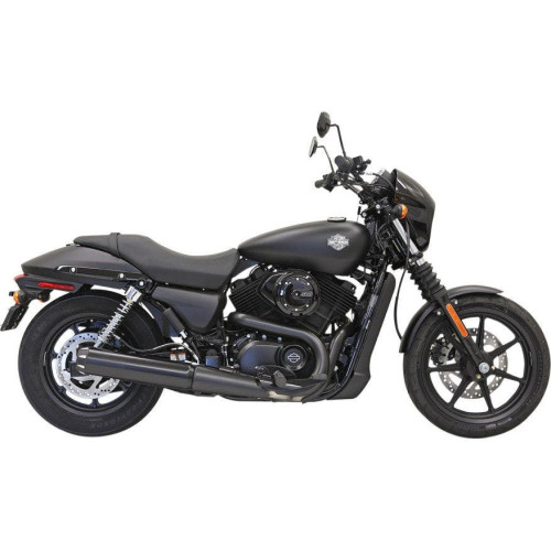 PartzBiz HD: 4422703-Bassani 4" Straight Cut Black End Cap Slip On for Harley 14-15 XG Street 500/750 | Bassani PartzBiz HD: 4422703-Bassani 4" Straight Cut Black End Cap Slip On for Harley 14-15 XG Street 500/750 | Bassani