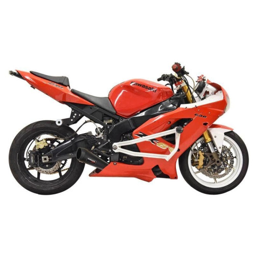 PartzBiz HD: 4422664-Bassani 5Z617B 4" Megaphone Slip-On Muffler Black Steel Kawasaki ZX6R ZX636 1811-3991 18113991 best for buy sportbike sound race legal PartzBiz HD: 4422664-Bassani 5Z617B 4" Megaphone Slip-On Muffler Black Steel Kawasaki ZX6R ZX636 1811-3991 18113991 best for buy sportbike sound race legal