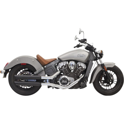 PartzBiz HD: 4422683-Bassani Black Classic 3" Slash Cut Slip On Mufflers Exhaust Indian Scout 15-16 | 8S17BSB PartzBiz HD: 4422683-Bassani Black Classic 3" Slash Cut Slip On Mufflers Exhaust Indian Scout 15-16 | 8S17BSB