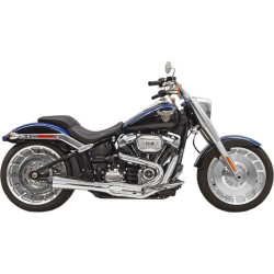 PartzBiz HD DS18002240 - Bassani 1S62R Black Road Rage 3 2 เป็น 1 ท่อไอเสีย 18-19 FLFB FXDR FXBR | 1S62R
