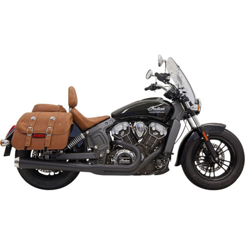 PartzBiz HD: 4422648-Bassani Black Road Rage 2-1 2Into1 Exhaust Long Megaphone Muffler Indian Scout | 8S11JB PartzBiz HD: 4422648-Bassani Black Road Rage 2-1 2Into1 Exhaust Long Megaphone Muffler Indian Scout | 8S11JB