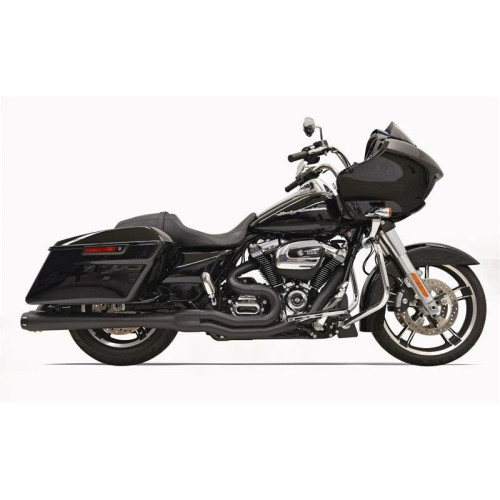 PartzBiz HD: 4422650-Bassani Black Road Rage 2 Into 1 Megaphone Style Muffler Harley 17 Black Tip 1F51RB PartzBiz HD: 4422650-Bassani Black Road Rage 2 Into 1 Megaphone Style Muffler Harley 17 Black Tip 1F51RB