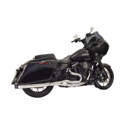 PartzBiz HD DS18002492 - Bassani Chrome 2-into-1 Full Exhaust System Harley Milwaukee Eight Touring 17-20 PartzBiz HD DS18002492 - Bassani Chrome 2-into-1 Full Exhaust System Harley Milwaukee Eight Touring 17-20