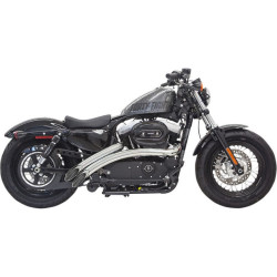 PartzBiz HD DS18001639 - Bassani Chrome Radial Sweeper 2:2 Exhaust w/ Heat Shields Harley Sportster 14-16 | 1X2FC PartzBiz HD DS18001639 - Bassani Chrome Radial Sweeper 2:2 Exhaust w/ Heat Shields Harley Sportster 14-16 | 1X2FC