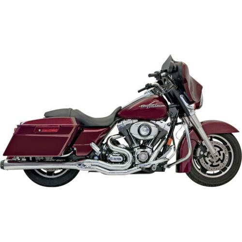 PartzBiz HD: 4422604-Bassani Chrome Road Rage II Mega Power Exhaust System Megaphone 95-16 Harley FLH | FLH-767 PartzBiz HD: 4422604-Bassani Chrome Road Rage II Mega Power Exhaust System Megaphone 95-16 Harley FLH | FLH-767