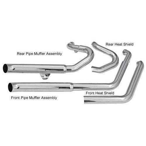 PartzBiz HD: 4422606-Bassani Chrome Slash Cut Pro Street 2 into 2 Exhaust System Softail M8 18-Up 2018-Up Harley-Davidson Softail Milwaukee Eight Street Bob FXBB; Low Rider FXLR; Fat Boy FXFB; Slim FLSL 1800-2432 18002432 1S35D PartzBiz HD: 4422606-Bassani Chrome Slash Cut Pro Street 2 into 2 Exhaust System Softail M8 18-Up 2018-Up Harley-Davidson Softail Milwaukee Eight Street Bob FXBB; Low Rider FXLR; Fat Boy FXFB; Slim FLSL 1800-2432 18002432 1S35D
