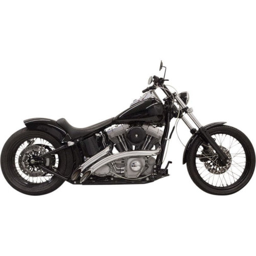 PartzBiz HD: 4422612-Bassani Chrome Radial Sweeper 2:2 Exhaust w/ Heat Shields Harley Softail & Dyna | 1SD1F PartzBiz HD: 4422612-Bassani Chrome Radial Sweeper 2:2 Exhaust w/ Heat Shields Harley Softail & Dyna | 1SD1F