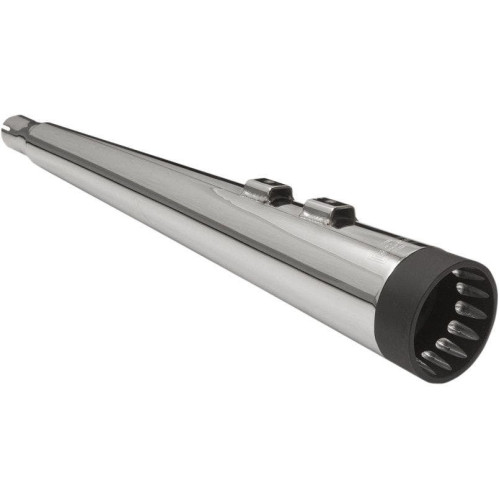 PartzBiz HD: 4422618-Bassani DNT Deep N Throaty Chrome Black Tips 4" Slip On Mufflers Harley 95up - 1F57DNT5 PartzBiz HD: 4422618-Bassani DNT Deep N Throaty Chrome Black Tips 4" Slip On Mufflers Harley 95up - 1F57DNT5