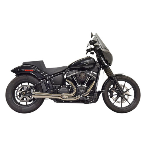 PartzBiz HD: 4422584-Bassani Mercury Ripper 2-1 Exhaust System Black Chrome Harley M8 Softail 18-Up PartzBiz HD: 4422584-Bassani Mercury Ripper 2-1 Exhaust System Black Chrome Harley M8 Softail 18-Up