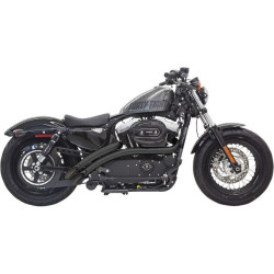 PartzBiz HD DS18001638 - Bassani Black Radial Sweeper 2:2 Exhaust w/ Heat Shields Harley Sportster 14-16 | 1X2FB PartzBiz HD DS18001638 - Bassani Black Radial Sweeper 2:2 Exhaust w/ Heat Shields Harley Sportster 14-16 | 1X2FB