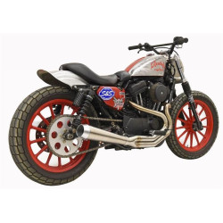 PartzBiz HD DS18002413 - Bassani Road Rage III 2 into 1 Megaphone Exhaust System Sportster XL 04-Up mid controls best for 1800-2413 18002413 1200 PartzBiz HD DS18002413 - Bassani Road Rage III 2 into 1 Megaphone Exhaust System Sportster XL 04-Up mid controls best for 1800-2413 18002413 1200
