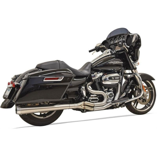 PartzBiz HD: 4422599-Bassani Stainless Road Rage III 2 into 1 Long Megaphone Muffler Harley 17-19 FLH 1F21SS PartzBiz HD: 4422599-Bassani Stainless Road Rage III 2 into 1 Long Megaphone Muffler Harley 17-19 FLH 1F21SS