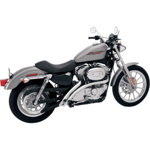 PartzBiz HD: 4422562-Bassani Chrome Radial Sweeper 2:2 Exhaust w/o Heat Shields Harley XL 07-13 | XL4-FF12CL PartzBiz HD: 4422562-Bassani Chrome Radial Sweeper 2:2 Exhaust w/o Heat Shields Harley XL 07-13 | XL4-FF12CL