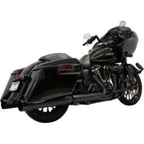 PartzBiz HD: 4422573-Bassani Xhaust 4.5" Straight Can Exhaust Mufflers Black 17-23 Harley Touring | 1F745B PartzBiz HD: 4422573-Bassani Xhaust 4.5" Straight Can Exhaust Mufflers Black 17-23 Harley Touring | 1F745B