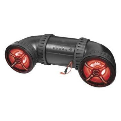 PartzBiz HD: 4422550-Boss Bluetooth Black 1000 watt Amplifier 4 3" Speaker Motorcycle ATV Sound System | MCBK470B