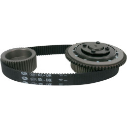 PartzBiz HD DS11200249 - BDL Belt Drives LTD สายพานขับ 8 มม. พร้อมคลัตช์ล็อค 1-5 / 8” Drive Harley 90-06 PartzBiz HD DS11200249 - BDL Belt Drives LTD สายพานขับ 8 มม. พร้อมคลัตช์ล็อค 1-5 / 8” Drive Harley 90-06