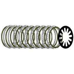 PartzBiz HD DS11311806 - Belt Drives LTD High Performance Extra Plate Clutch Kit Harley Big Twin 98-17 PartzBiz HD DS11311806 - Belt Drives LTD High Performance Extra Plate Clutch Kit Harley Big Twin 98-17