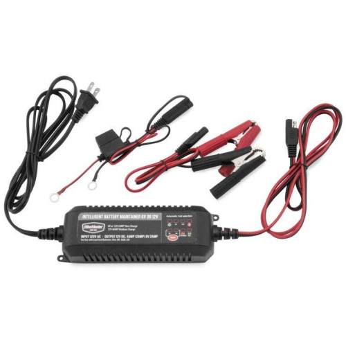 PartzBiz HD: 4422471-BikeMaster Intelligent Battery Charger and Maintainer Floater 6v & 12v 2 or 4-Amp TE4-0225