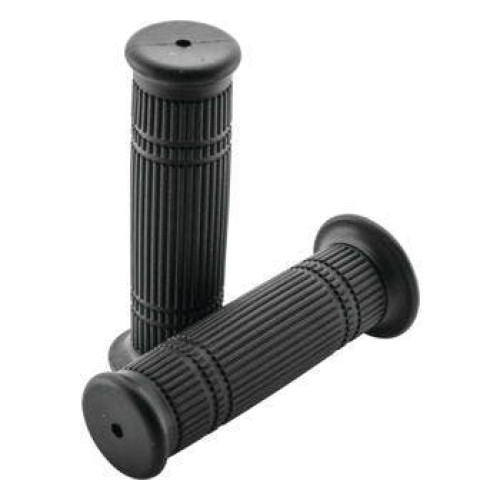 PartzBiz HD: 4422445-BikeMaster Motorcycle 7/8" Grip Black Splined 124mm WLG-232-Black