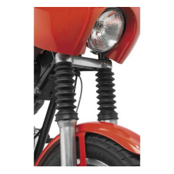 PartzBiz HD TR666760 - Biker's Choice 666760 Old School สีดำ 39 มม. ความยาวขยาย 6.9” บู๊ทส้อม Harley