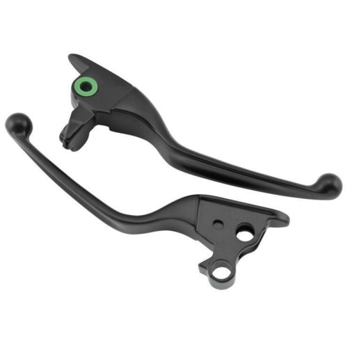 PartzBiz HD: 4422393-Biker's Choice Black Brake & Clutch Lever Set OEM Repl. 14-16 Harley FLH/T PartzBiz HD: 4422393-Biker's Choice Black Brake & Clutch Lever Set OEM Repl. 14-16 Harley FLH/T